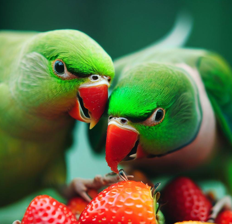 Can Parakeets Eat Strawberries