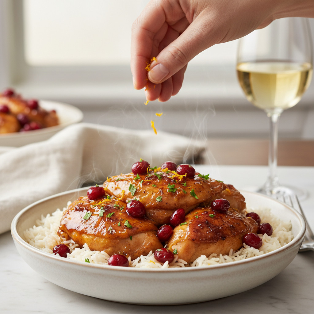 How To Make Orange Cranberry Chicken (Complete Guide)