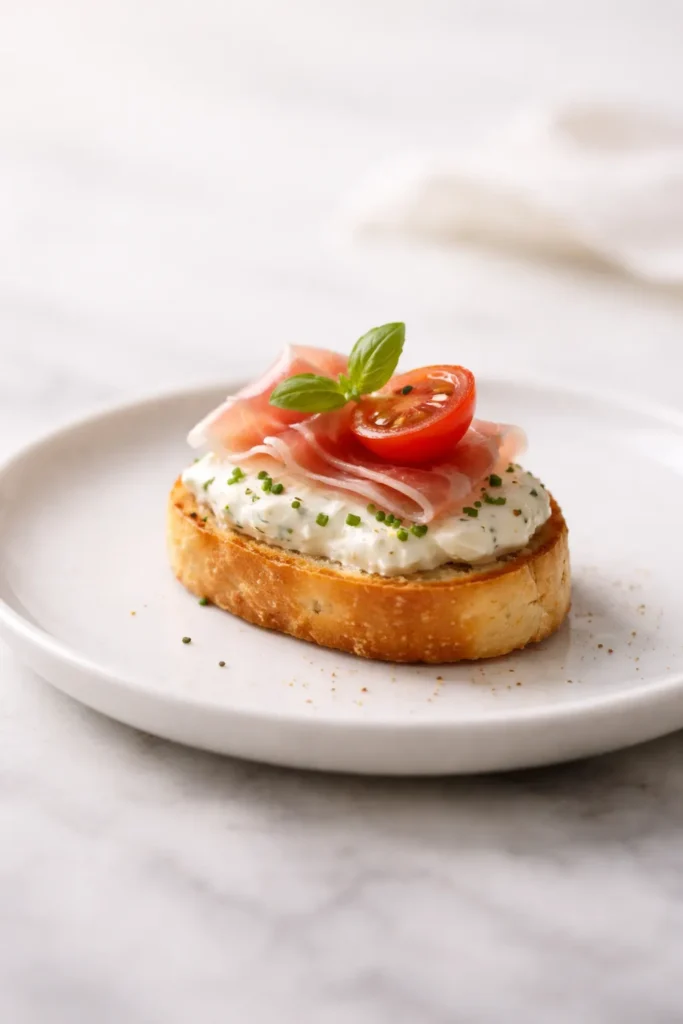 Single bite on plate symbolizing final thoughts