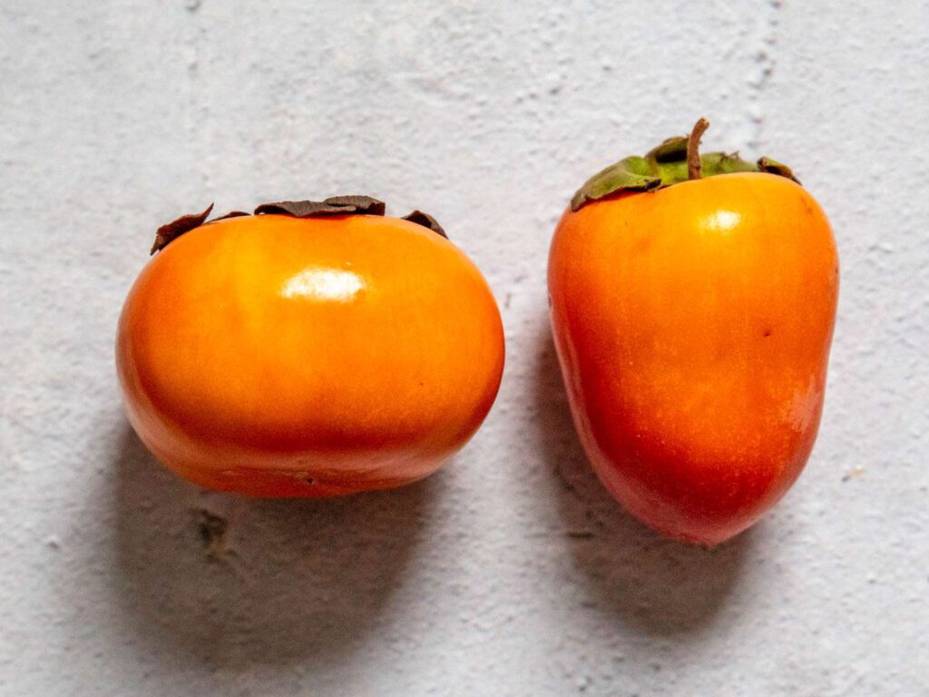 American vs Japanese Persimmon