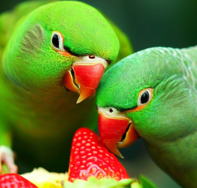 Can Parakeets Eat Strawberries