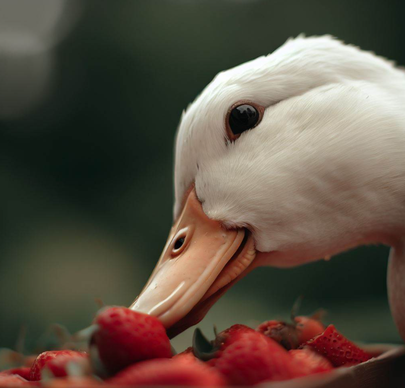 Can Ducks Eat Strawberries