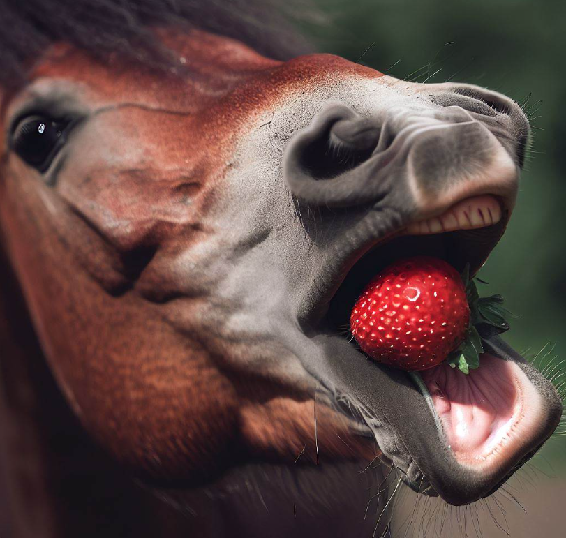 Can horses Eat Strawberries