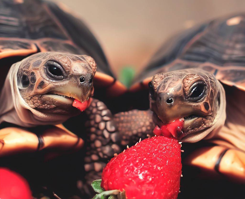 Can Turtles Eat Strawberries, FruitoNix