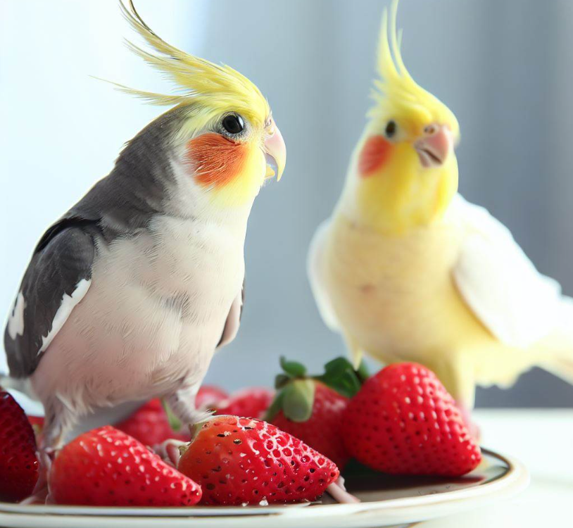 Can Cockatiels Eat Strawberries