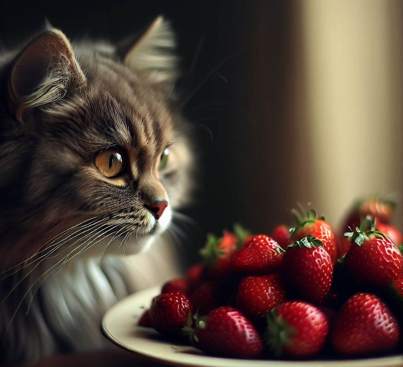 can-cats-eat-strawberry-leaves