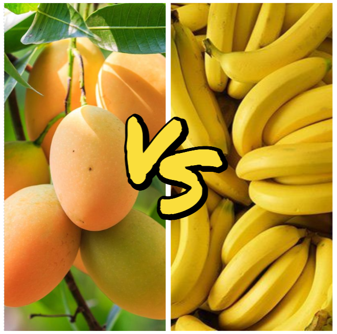 Mango Vs Banana