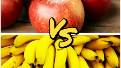 fiber in Banana vs Apple